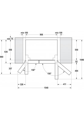 Gorenje Холодильник SBS NRS918FMX