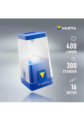 VARTA Ліхтар кемпінговий Ambiance L20, IP54, до 400 люмен, до 300 годин роботи, 6хАА