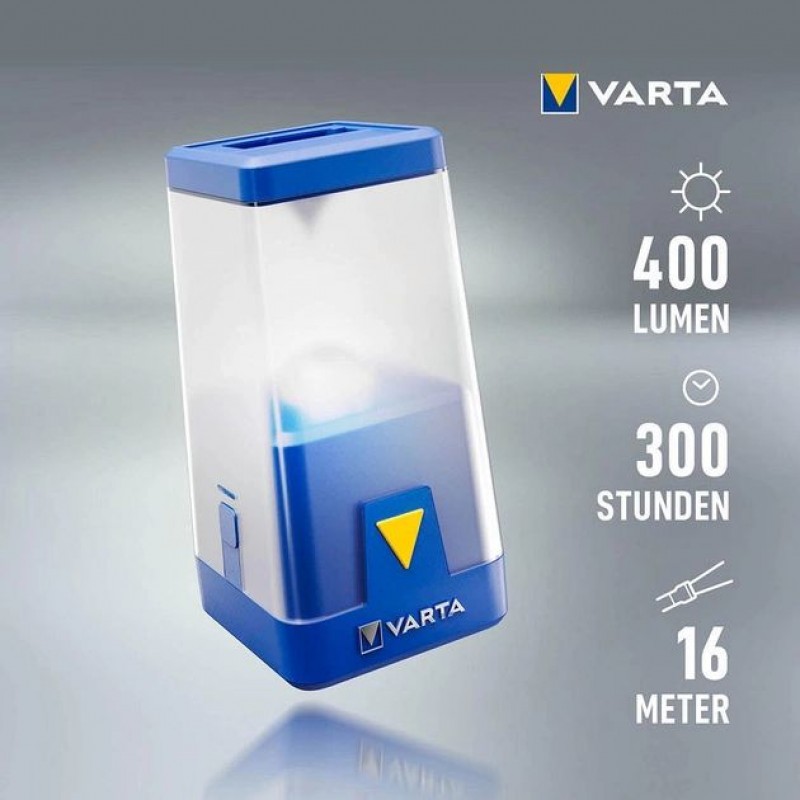 VARTA Ліхтар кемпінговий Ambiance L20, IP54, до 400 люмен, до 300 годин роботи, 6хАА