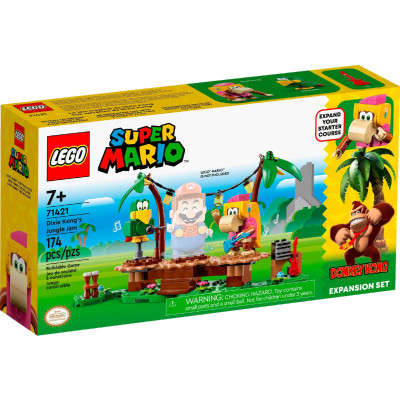 LEGO Конструктор Super Mario Імпровізація в джунглях Діксі Конґ. Додатковий набір