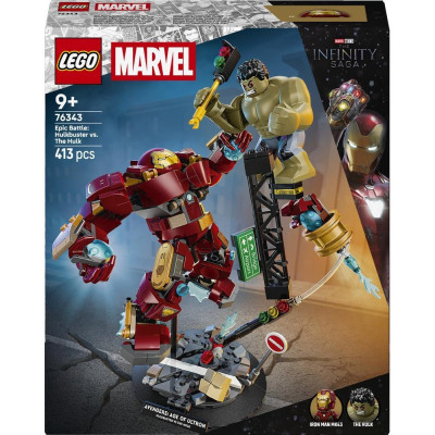 LEGO Конструктор LEGO Super Heroes Легендарна битва: Халкбастер vs. Халк LEGO Конструктор LEGO Super Heroes Легендарна битва: Халкбастер vs. Халк