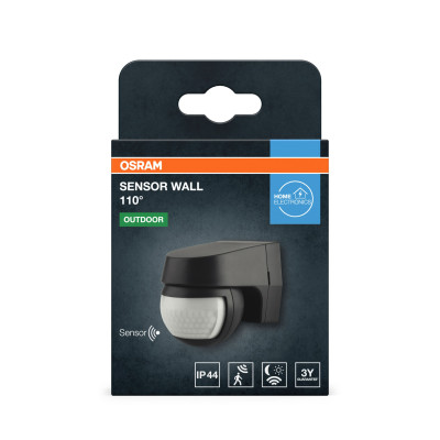 Osram Датчик руху OSRAM SENSOR WALL IP44 чорний