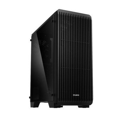 Zalman Корпус S2 TG, без БЖ, 1xUSB3.0, 2xUSB2.0, 3x120mm Black fans, TG Side Panel, ATX, чорний