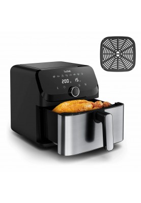 Tefal Мультипіч Easy Fry Mega, 1700Вт, чаша-7.5л, сенсорне керув., 8 програм, пластик, чорний