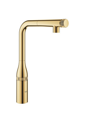 Grohe Змішувач для кухні Essence Smart Control, довж.виливу - 199мм, поворотний/витяжний, вентиль/кнопка, прохолодний схід сонця
