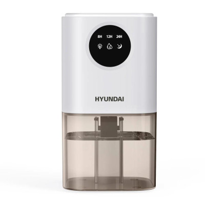 Hyundai Осушувач повітря безкомпресорний HDSH003UA 350мл.в сутки, 25м.кв, 22,5Вт, дисплей, ел.кер-ня, таймер, авто вимк., білий