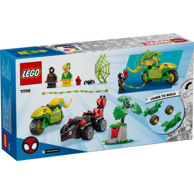 LEGO Конструктор LEGO Spidey Перегони на електромобілях з динозаврами