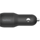 Belkin Автомобільний ЗП Car Charger 24W Dual USB-A, USB-A - MicroUSB, 1m, black