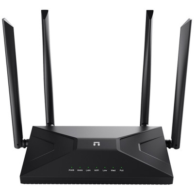 Netis Маршрутизатор MW5360 N300, 4G LTE 1xSIM card slot, 2xFE LAN, 1xFE WAN, 4x зовнішн. ант.