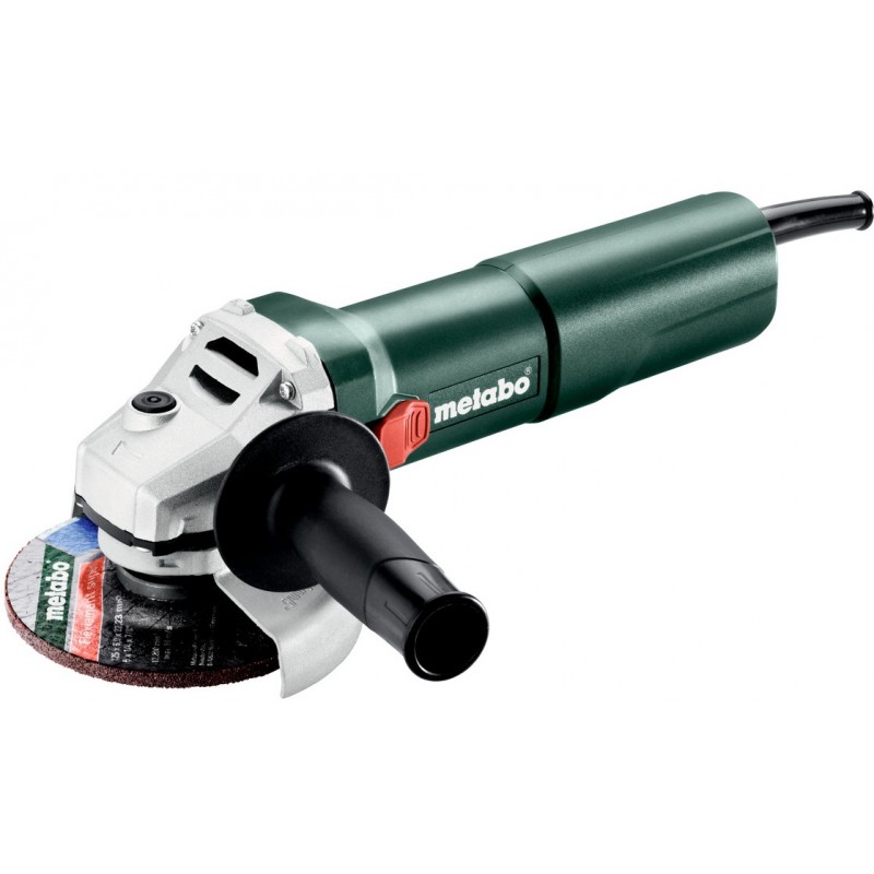 Metabo Шліфмашина кутова W 1100-125, 125мм,1100Вт, 12000об/хв, М14, 2.1кг