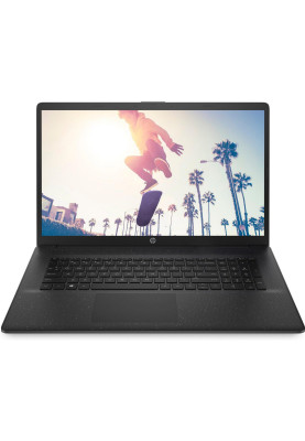 HP Ноутбук 17-cn4015ua 17.3" FHD IPS AG, Intel 3-100U, 8GB, F512GB, UMA, DOS, чорний