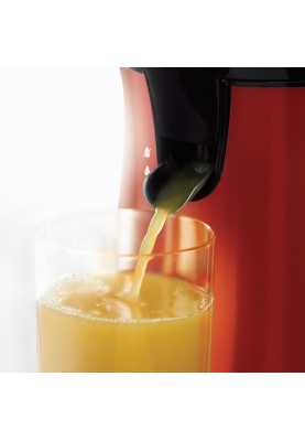 Russell Hobbs Соковитискач Colours Plus цитрус-прес 600Вт, 2 насадки в комплекті, пластик, червоний