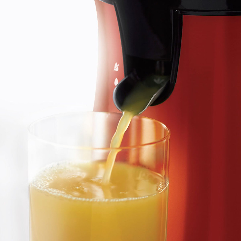 Russell Hobbs Соковитискач Colours Plus цитрус-прес 600Вт, 2 насадки в комплекті, пластик, червоний