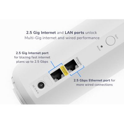 NETGEAR Система WiFi-Mesh Orbi RBE373 BE5000, 3мод, білий