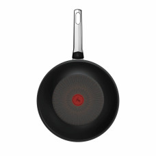 Tefal Сковорода ВОК Tefal Excellence Fusion,28см, алюміній, нержавіюча сталь, бакеліт, чорний