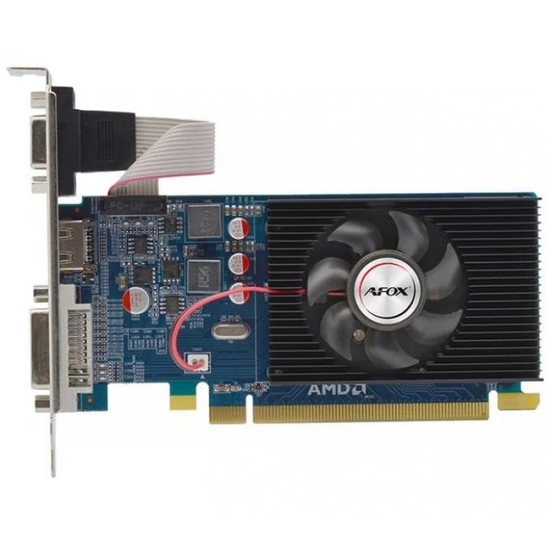 AFOX Відеокарта Radeon HD 6450 1GB GDDR3 LP fan