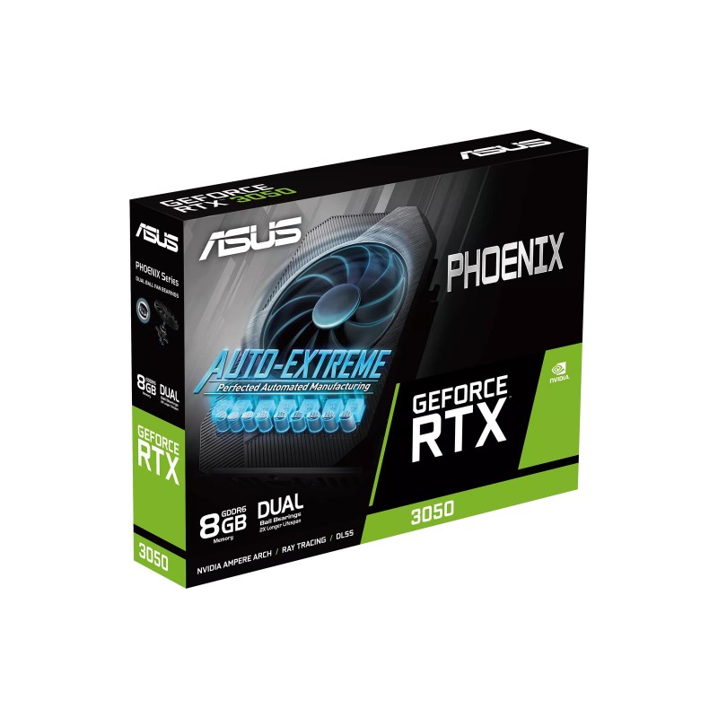 ASUS Відеокарта GeForce RTX 3050 8GB GDDR6 PH PH-RTX3050-8G-V2