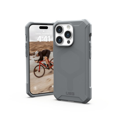 UAG Чохол для Apple iPhone 15 Pro Essential Armor Magsafe, Silver