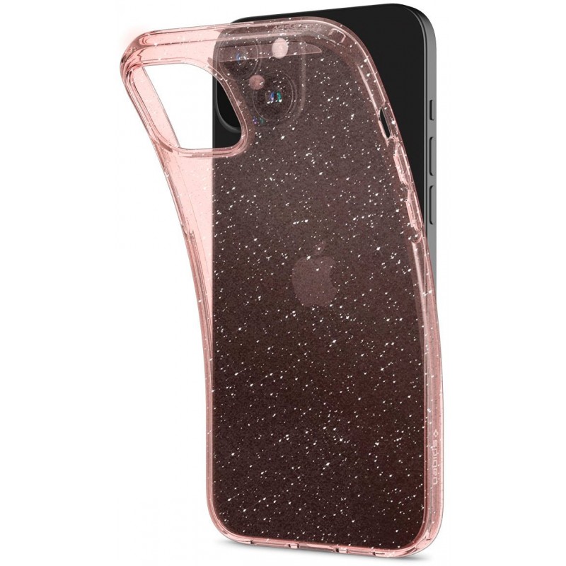 Spigen Чохол для Apple iPhone 15 Liquid Crystal Glitter, Rose Quartz