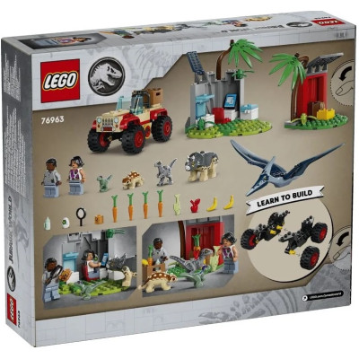 LEGO Конструктор Jurassic World Центр порятунку малюків динозаврів