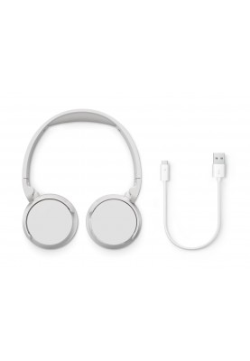 Philips Навушники On-ear TAH3209 BT 5.3, Wireless, Mic, Білий