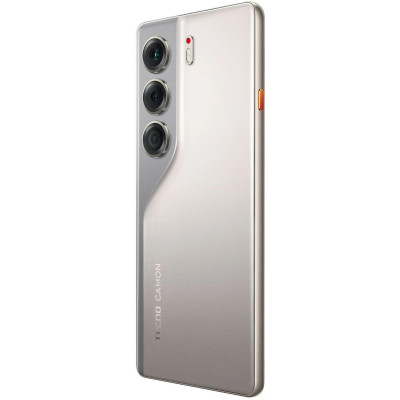 TECNO Смартфон Camon 40 (CM5) 6.78" 8/128ГБ, 2SIM, 5200мА рік, Sandy Titanium