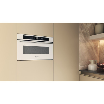Whirlpool Мікрохвильова піч Whirlpool вбудована, 31л, електронне упр., 1000Вт, гриль, дисплей, білий