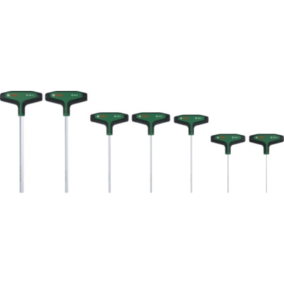Bosch Викрутки шестигранні HEX 2-10мм Т-подібне руків'я набір 7шт