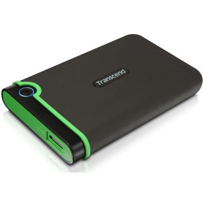 Transcend Портативний жорсткий диск 2TB USB 3.1 StoreJet 25M3 Iron Gray