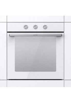 Gorenje Духовка BO6727E03WG/ BIGSPACE/мультифункціональна/ 77 л./ механіч. упр./ гриль/білий