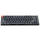 Keychron Клавіатура механічна K3 84Key, Gateron Blue, BT/USB-A, Low Profile, EN/UKR, RGB, Black