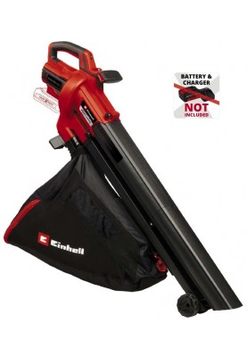 Einhell Пилосос садовий акум  VENTURRO 18/210, 18В, PXC, 8000-14000 об/хв, 500 м3/год, 210 км/год, 45 л