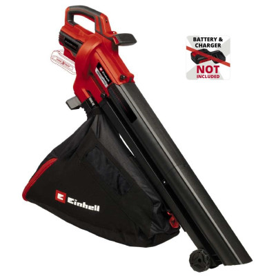 Einhell Пилосос садовий акум  VENTURRO 18/210, 18В, PXC, 8000-14000 об/хв, 500 м3/год, 210 км/год, 45 л