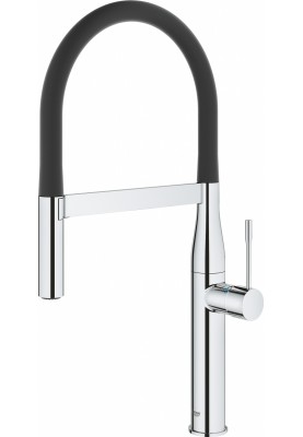 Grohe Змішувач для кухні Essence, довж.виливу - 240мм, поворотний, гнучкий, 1 важіль, хром