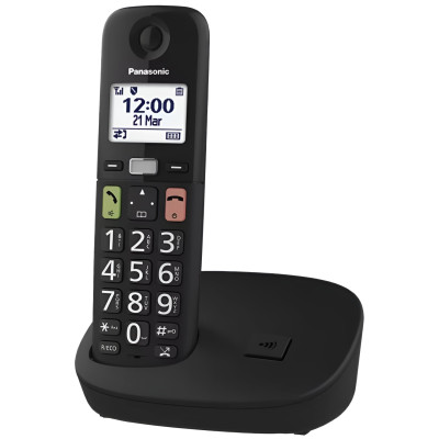 Panasonic Радіотелефон Panasonic KX-KX-TGU110UAB, чорний