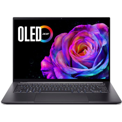 Acer Ноутбук Acer Swift X 14 SFX14-73G 14.5" 2.8K OLED, Intel U7-255H, 32GB, F1TB, NVD5060-8, Win11, сірий