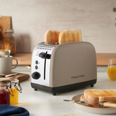Russell Hobbs Тостер 1671Вт, нержав., підігрів, моко