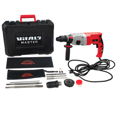 Vitals Перфоратор Master Ra 3085HBm magnalium SDS-plus+ШЗП 850Вт 3.5Дж кейс 3.72кг Vitals Перфоратор Master Ra 3085HBm magnalium SDS-plus+ШЗП 850Вт 3.5Дж кейс 3.72кг