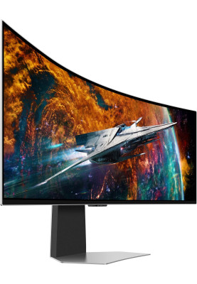 Samsung Монітор 48.7"Odyssey OLED G9 G95SC HDMI, DP, USB, MM, OLED, 5120x1440, 32:9, 240Hz, 0.3ms, CURVED