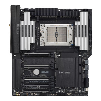 ASUS Материнська плата серверна PRO WS TRX50-SAGE WIFI sTR5 TRX50 4xDDR5 M.2 WiFi BT CEB
