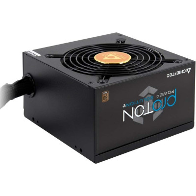 Chieftec Блок живлення Proton (500W), >85%, 80+ Bronze, 120мм, 1xMB 24pin(20+4), 1xCPU 8pin(4+4), 3xMolex, 6xSATA, 2xPCIe 8pin(6+2)