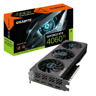 Gigabyte Відеокарта GeForce RTX 4060 Ti 8GB GDDR6 EAGLE