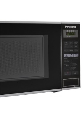 Panasonic Мікрохвильова піч, 20л, 800Вт, гриль, дисплей, чорний