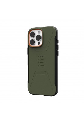 UAG Чохол для iPhone 16 Pro Max, Civilian Magsafe, Olive Drab