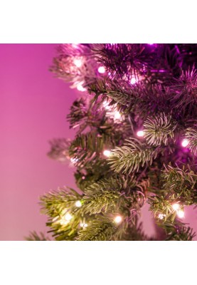 Twinkly Гірлянда Smart LED Twinkly tree Strings RGB 500 налаштована на 2.1м ялинці