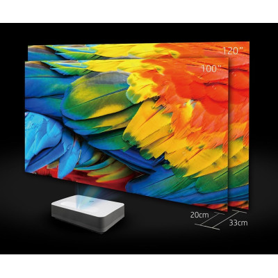 HP Проектор ультракороткофокусний BP5000 UHD, 2000 lm, LASER, 0.23, WiFi, Smart Aptoide