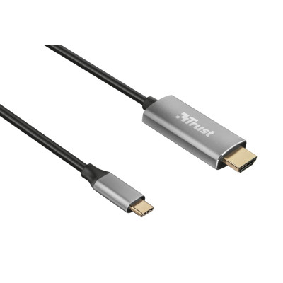 Trust Calyx USB-C to HDMI 1.8м BLACK Trust Calyx USB-C to HDMI 1.8м BLACK