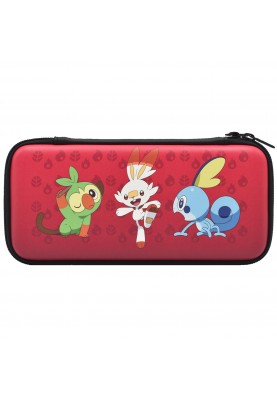 Hori Чохол Hard Pouch (Pokemon Sword/Shield) для Nintendo Switch, Blue/Red