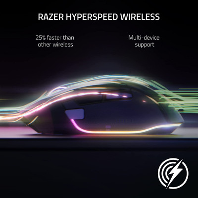 Razer Миша Basilisk V3 Pro WL White Edition