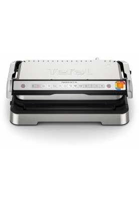 Tefal Гриль прижимний OptiGrill 4in1 XL 2200Вт, темп. режимів-4, з`ємні пластини, форма для випічки, метал